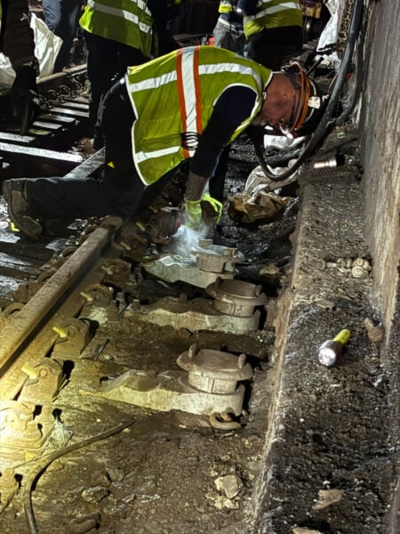 Fire near Hoboken PATH tunnel halts service to Manhattan no injuries reported