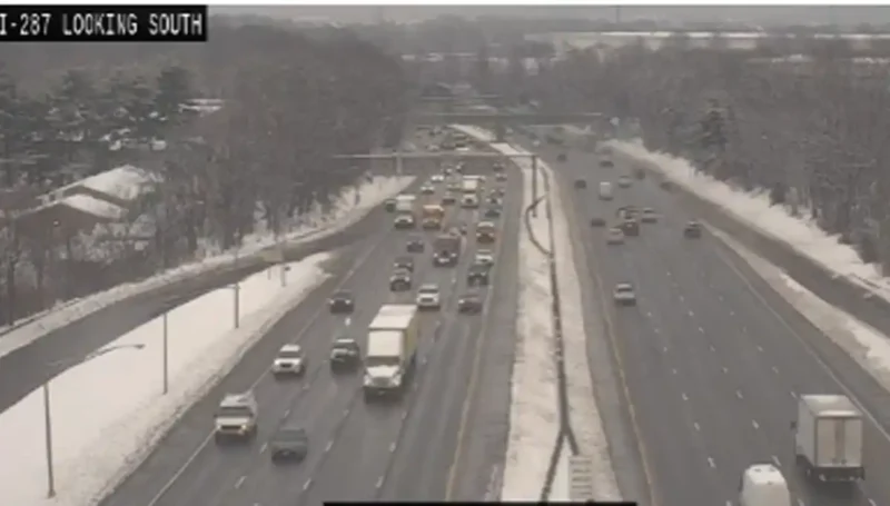 Overnight snow slows Wednesday commute across New Jersey as speed restrictions and delays mount