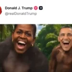 New jersey attorney general horrified over obamas' monkey video posted by president trump - photo licensed by shore news network.