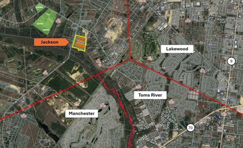 Massive Jackson Warehouse Project Proposed on 30 Acre Farm Site Along Hope Chapel Road Border With Toms River Manchester
