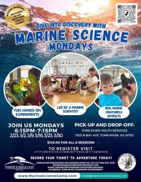 Toms River recreation offers hands-on science and cooking classes for kids this March Toms River recreation offers hands on science and cooking classes for kids this March