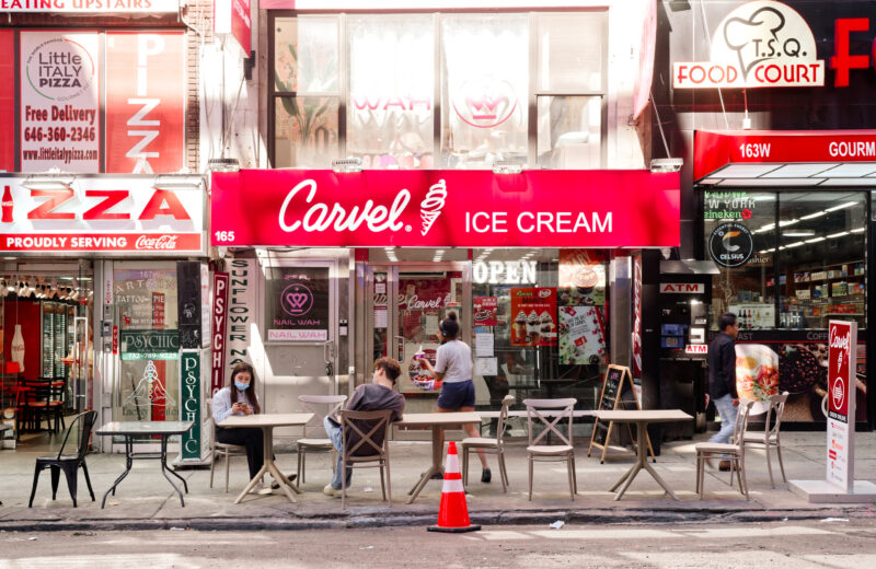 Carvel’s flying saucer lands in coney island