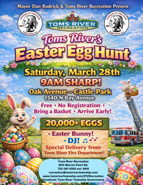 Over 20000 Eggs to Be Had at Annual Toms River Easter Egg Hunt