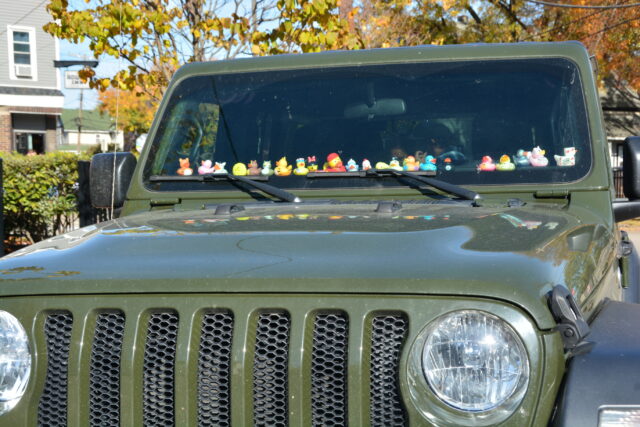 Why rubber ducks are showing up on jeeps across new jersey