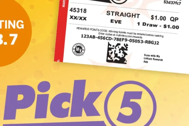 Upper marlboro woman wins $50,000 pick 5 lottery prize using familiar address number