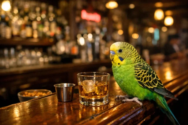 Man charged after bringing weed smoking, beer drinking parakeet to local bar in greensburg