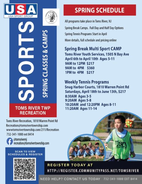 Toms river launches pickleball classes at bey lea park courts this season