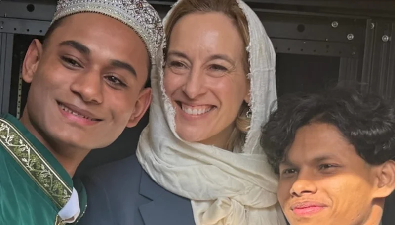 Hijab wearing new jersey governor nowhere to be found on palm sunday
