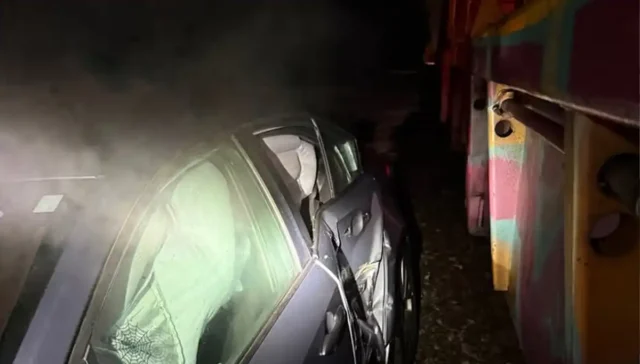 Train strikes unoccupied vehicle at lake road crossing in congers; no injuries reported