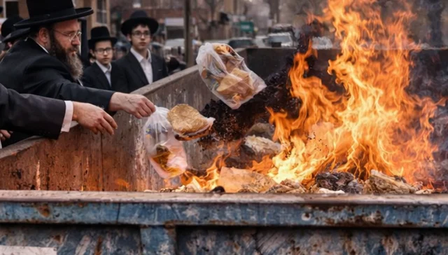 Passover chametz burn sites announced in lakewood, jackson