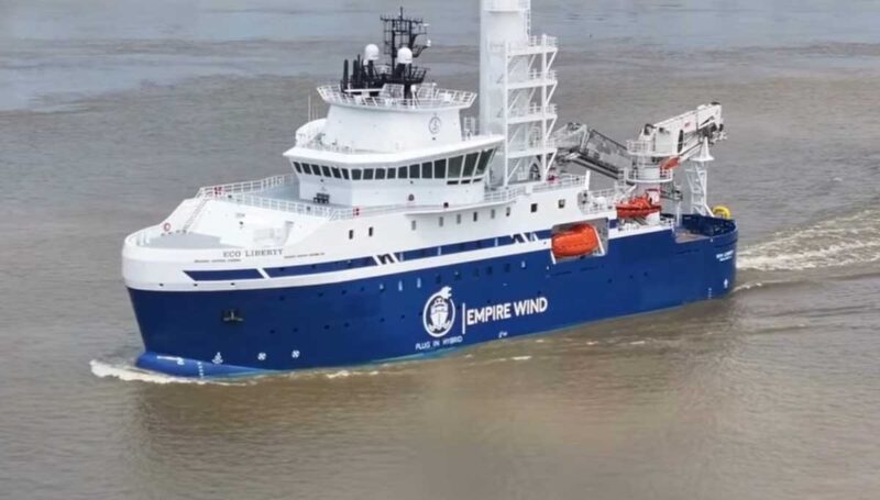 Fleet of offshore vessels spotted off sandy hook to support ongoing empire wind project