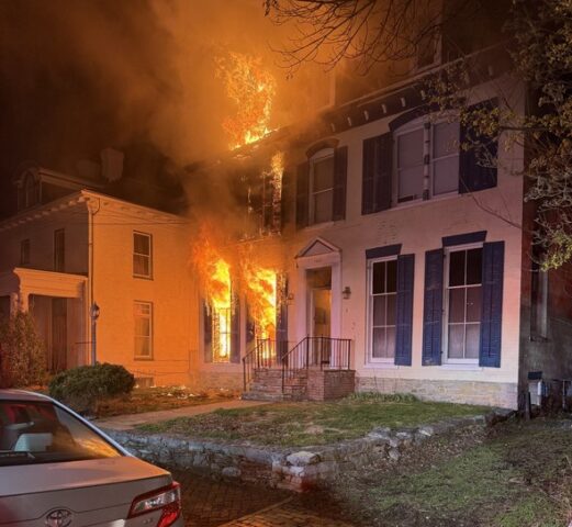 Hagerstown apartment fire injures two, displaces eight on south prospect street