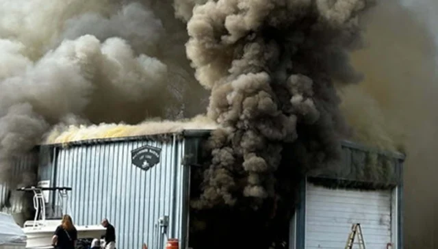 Fire damages richmond’s marina building in cecil county, causing $500k loss