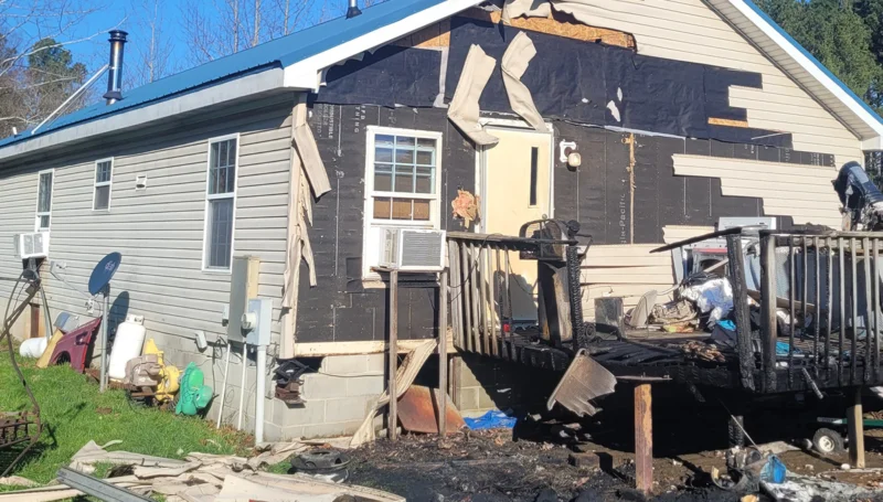 Early morning fire damages denton home, no injuries reported