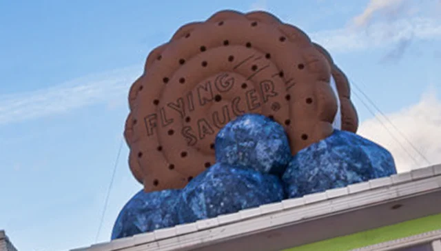 Carvel’s flying saucer lands in coney island