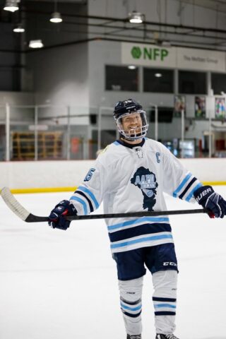 Anne arundel county police defeat australian officers in charity hockey game