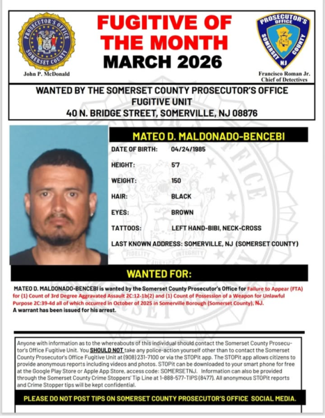 Fugitive alert issued for Somerville man with assault warrant
