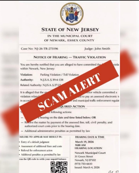 Newark police warn of fake traffic violation notices targeting residents with qr scams