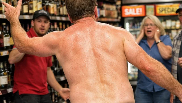 Naked man steals beer from kosher lakewood liquor store