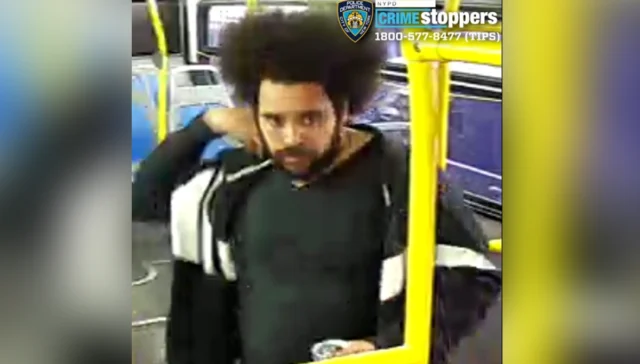 Man wanted after allegedly exposing himself to woman on manhattan bus