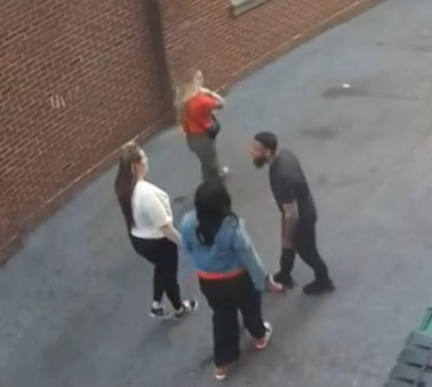 Baltimore police seek suspects in south charles street aggravated assault