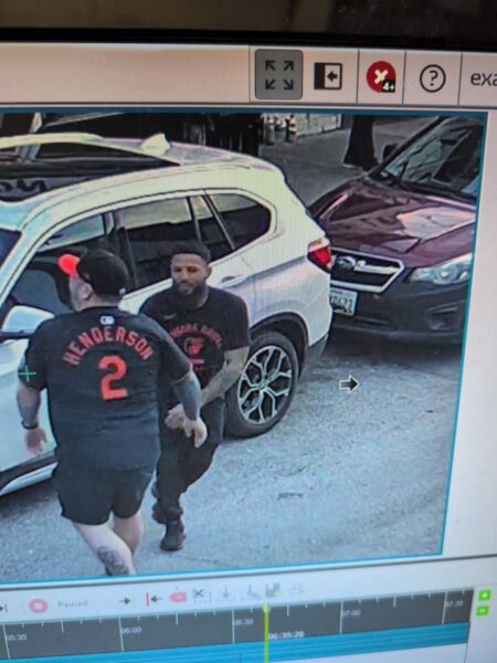 Baltimore police seek suspects in south charles street aggravated assault
