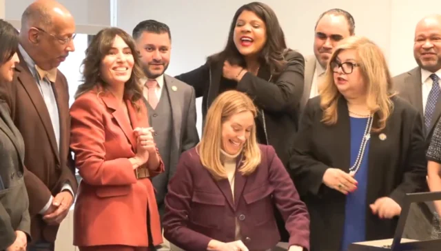 Breaking: new jersey becomes america's first official sanctuary state as governor sherrill signs three migrant protection bills into law