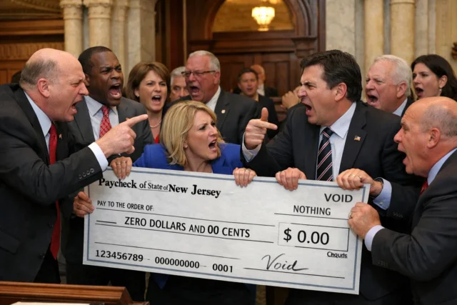 New jersey politicians should not get paid, says new bill that has no chance of becoming a law