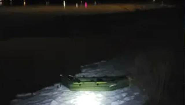 Migrants including infant intercepted after crossing niagara river by raft