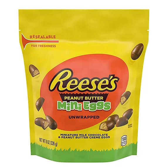 Consumer alert: reese’s mini eggs shrink in size just in time for easter but price stays the same