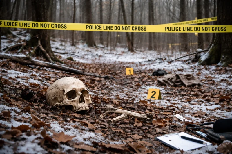 Human Skull Found in Woods Near Wildwood
