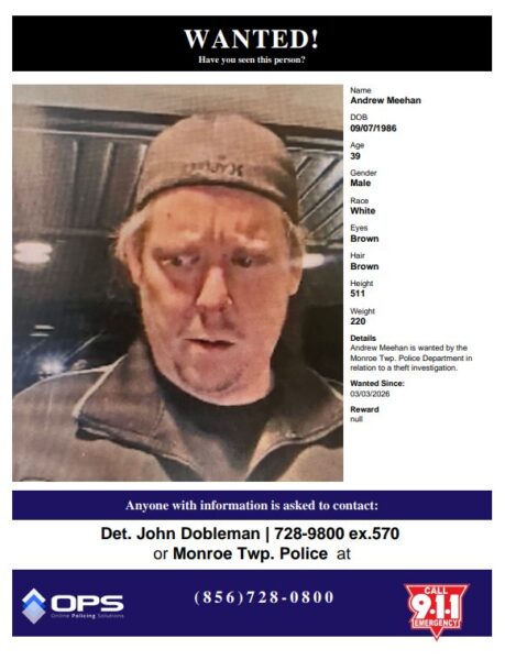 Tips urged as wanted man evades capture in monroe township