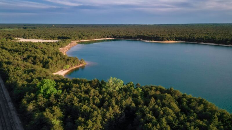 New jersey's 'bottomless' pine barrens blue hole surrounded by folklore and urban legends New jersey's 'bottomless' pine barrens blue hole surrounded by folklore and urban legends