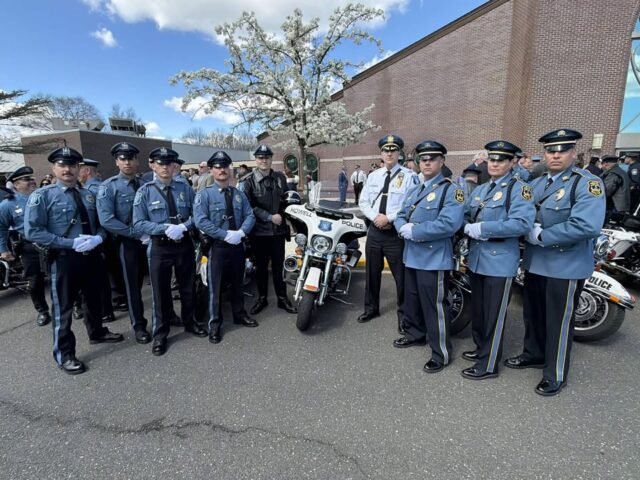 Howell township police attend blue mass honoring fallen first responders