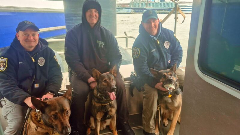 Brick police k9 teams join fbi-led nyc port drug search Brick police k9 teams join fbi-led nyc port drug search