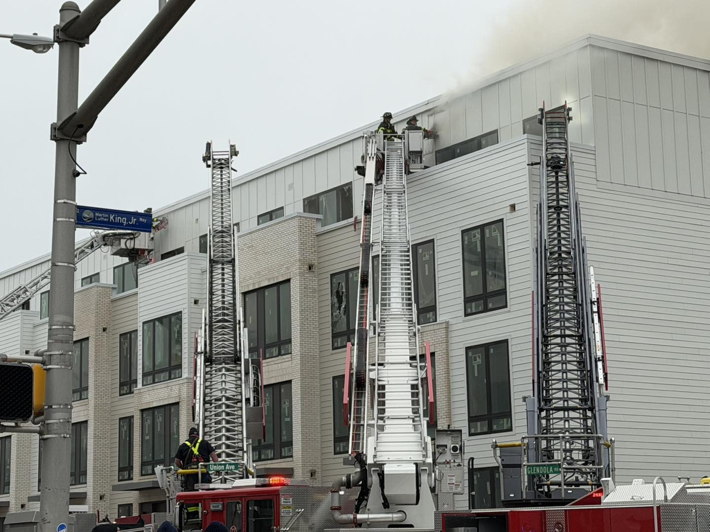 Massive fire erupts at Trump family linked $130M New Jersey Oceanside condo project