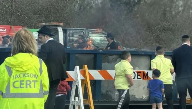 Lingering smoke across jackson tied to townshipwide chometz burn sites