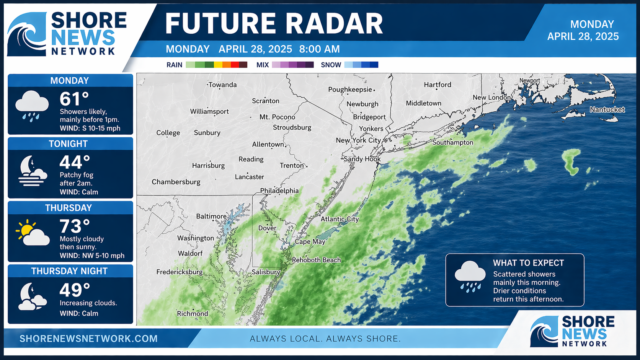 New jersey weather forecast: warm thursday brings 70s before showers, cooler weekend return