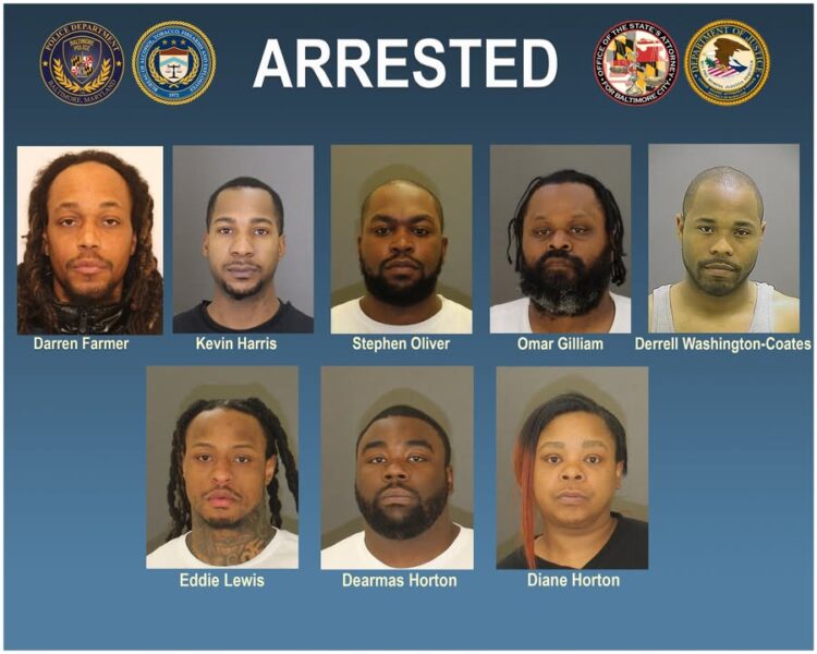 Federal charges filed after drug trafficking takedown in north baltimore, multiple suspects arrested