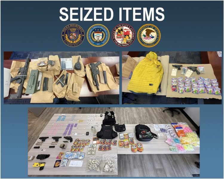 Federal charges filed after drug trafficking takedown in north baltimore, multiple suspects arrested
