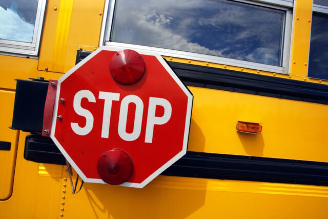 School bus slams into lakehurst home during early-morning crash