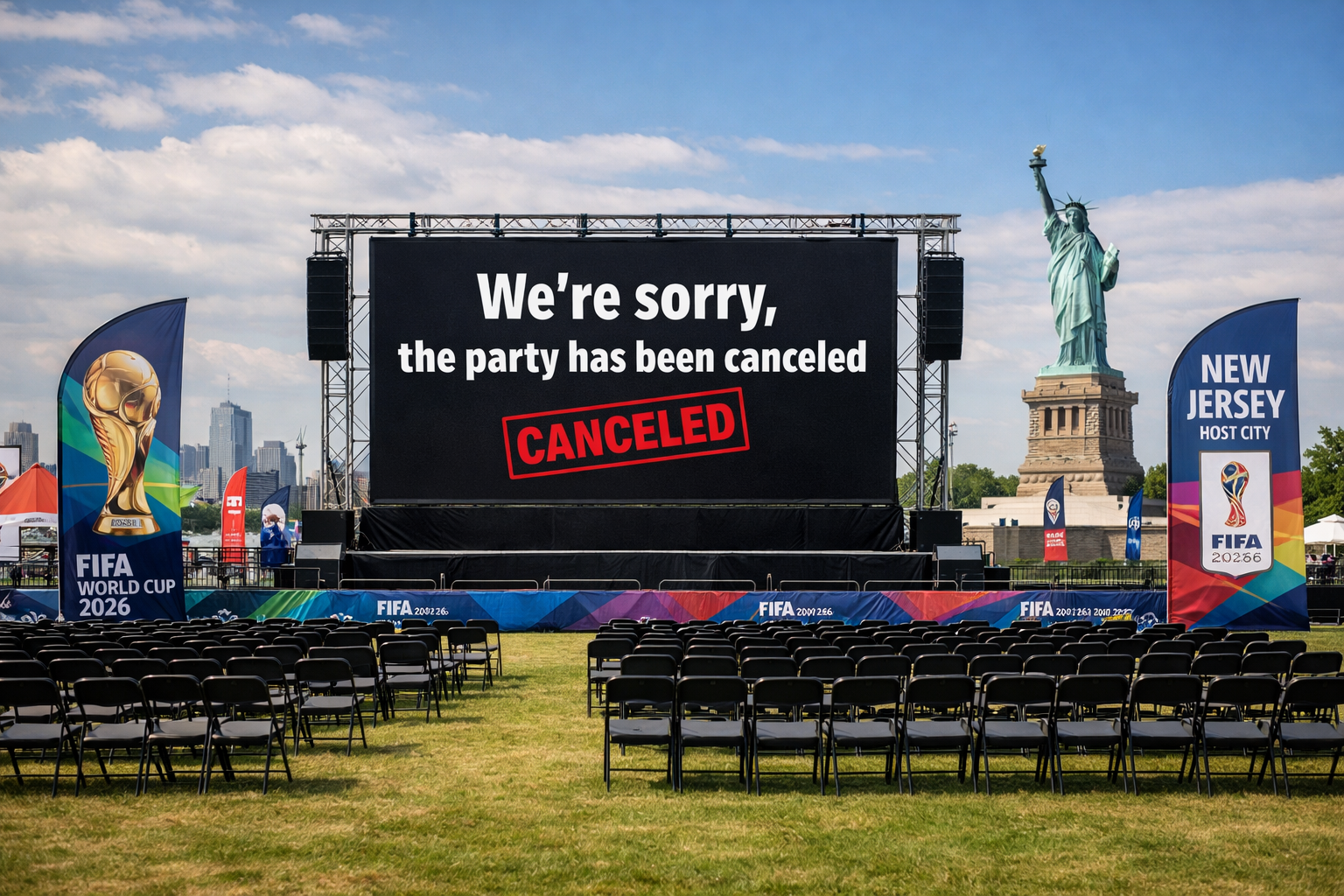 Mikie Sherrill Cancels Massive World Cup Watch Party at Liberty State Park; Allocates $5 Million for Neighborhood Parties
