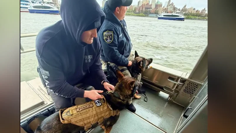 Brick police k9 teams join fbi-led nyc port drug search Brick police k9 teams join fbi-led nyc port drug search