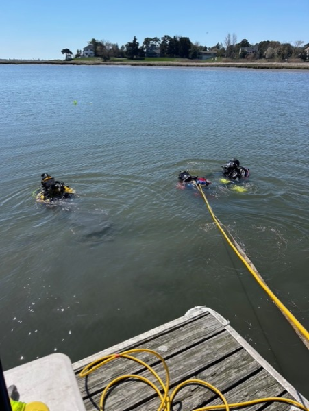 Decades old vehicle discovered underwater in south jersey