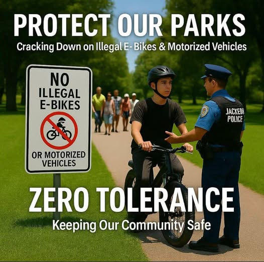 Get off my grass! Mayor kuhn announces crackdown against children and teens riding e-bikes in parks Get off my grass! Mayor kuhn announces crackdown against children and teens riding e-bikes in parks