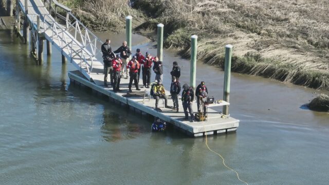Decades old vehicle discovered underwater in south jersey