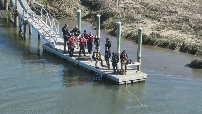 Decades old vehicle discovered underwater in south jersey