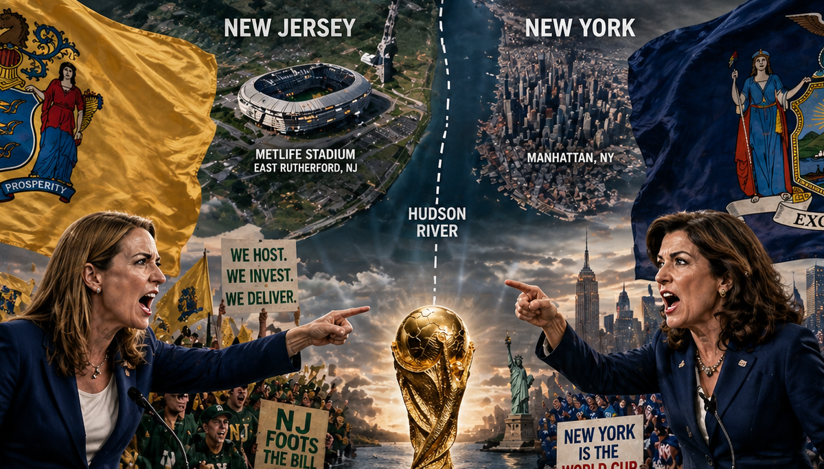 New York is the World Cup: Hochul Declares Sole Ownership Amid Soccer Turf War With New Jersey Governor