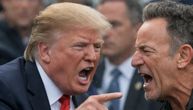 Trump attacks bruce springsteen in renewed political feud, urges boycott: you suck!