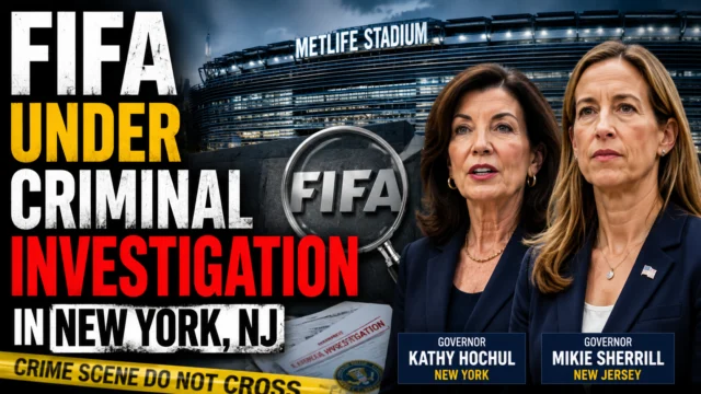 World cup "hosts" new jersey and new york launch criminal investigation into fifa 